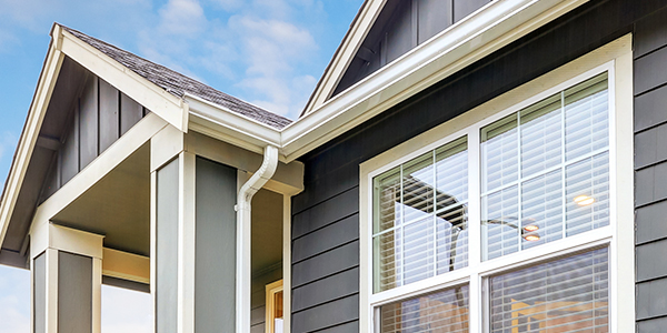 House with Seamless Gutters